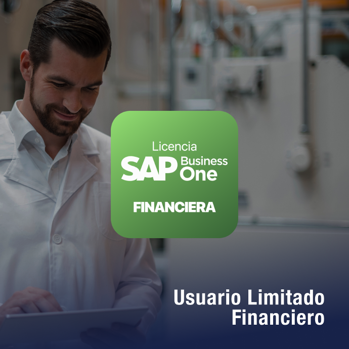 Licencia SAP Business One Limitada Financiera